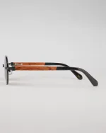 Очки солнцезащитные Spunky Free Flow Ring-Dong Brown. dark brown lens