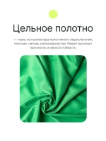 Фон полиэстеровый Raylab RL-BP01 2*3 G зеленый