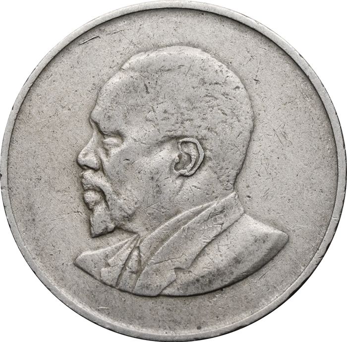 1 шиллинг 1967 Кения VF-XF