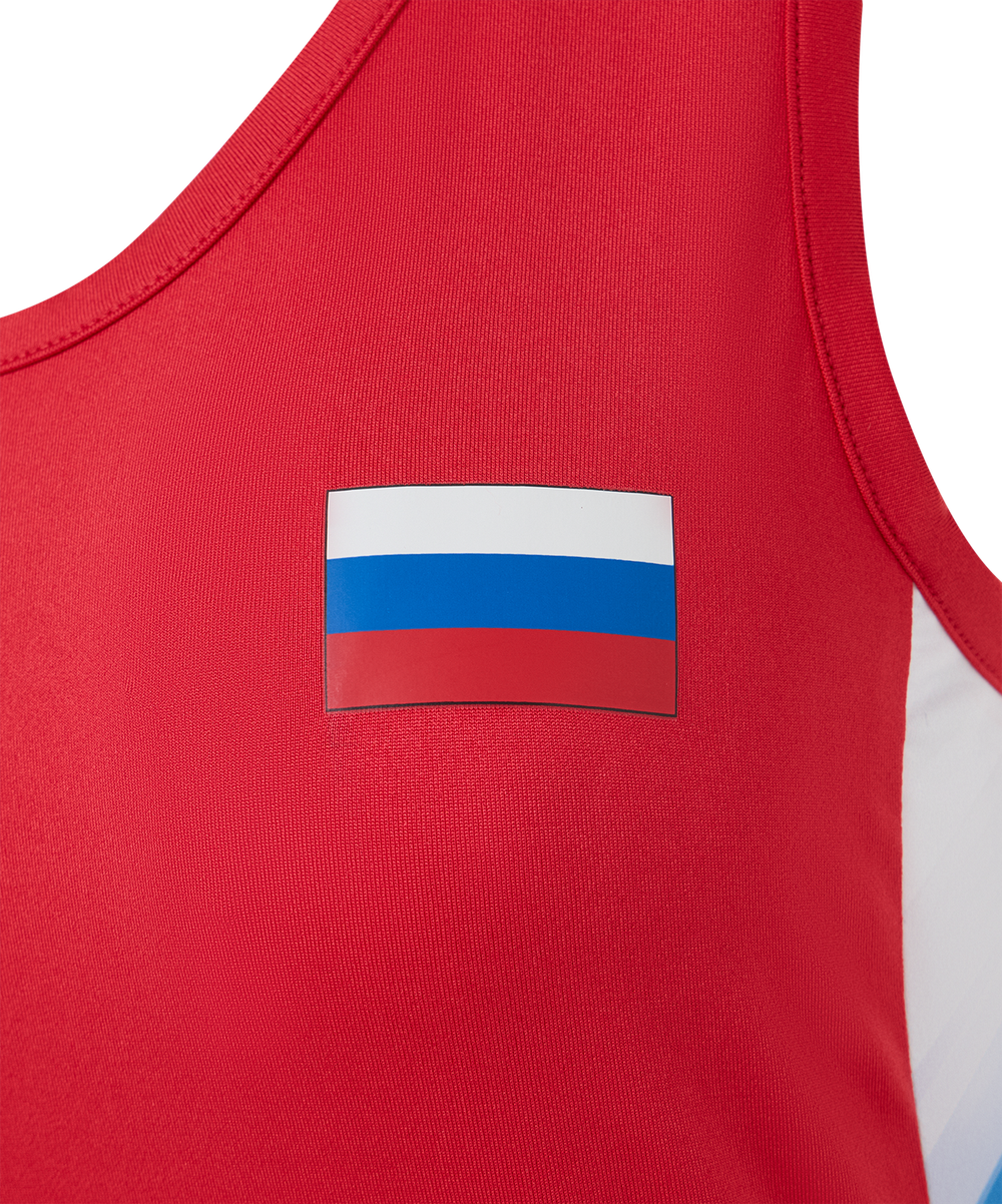 Майка боксерская женская INSANE RBF, красный, детский