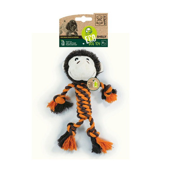 Игрушка мягкая M-PETS "Обезьянка Шелли" 33 см, для собак