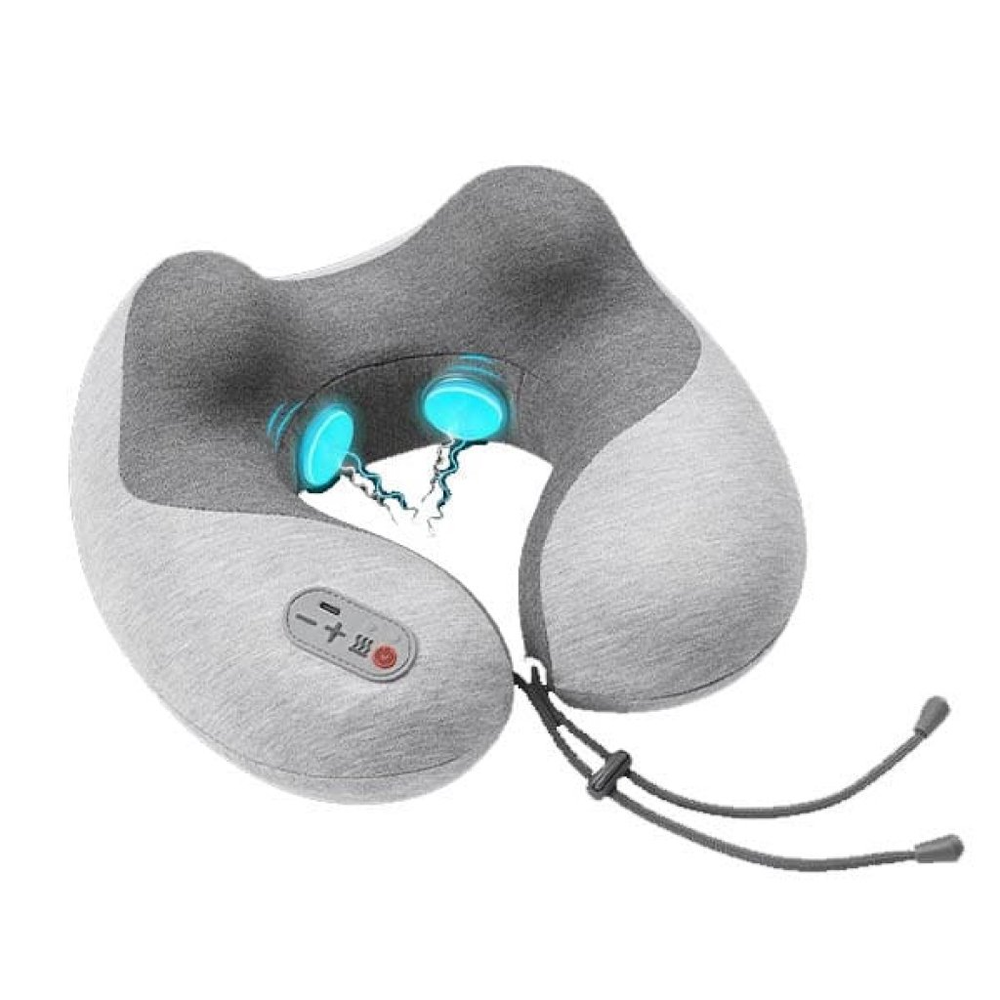 Подушка массажер беспроводная Xiaomi Momoda SX332, серый