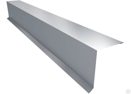 Торцевая планка(ветровая)  90х100х2000 оцинкованный