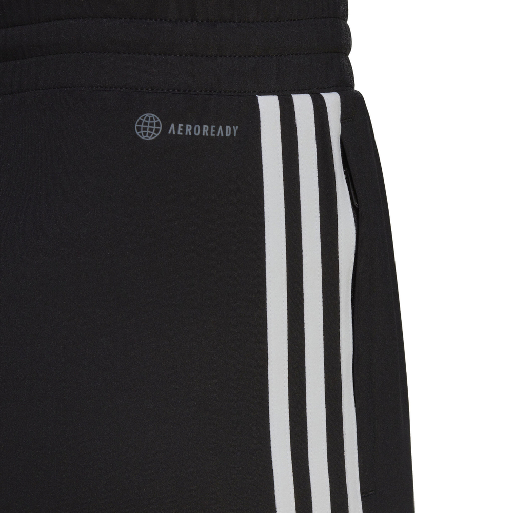 Женские теннисные брюки adidas AEROREADY Made4Training Knit 3-Stripes Tapered Training Pants Women - Black, White
