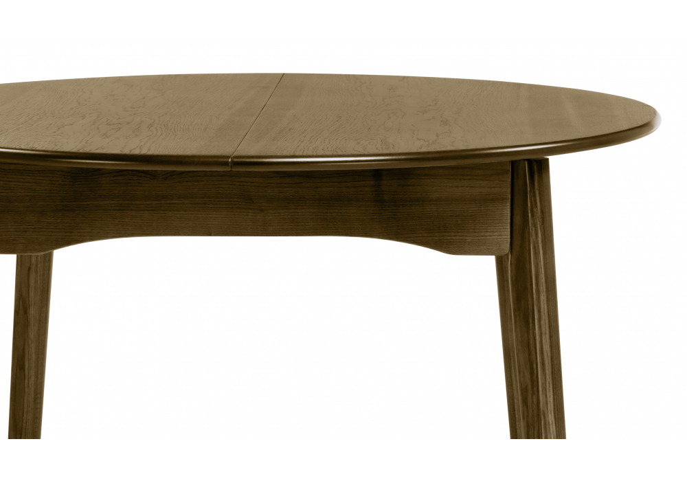 Стол деревянный Woodville Тера круглый 100х100х76 орех, ножки орех