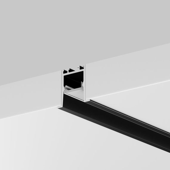 Алюминиевый профиль встраиваемый скрытого монтажа Maytoni Led Strip ALM-2222-B-2M 632013