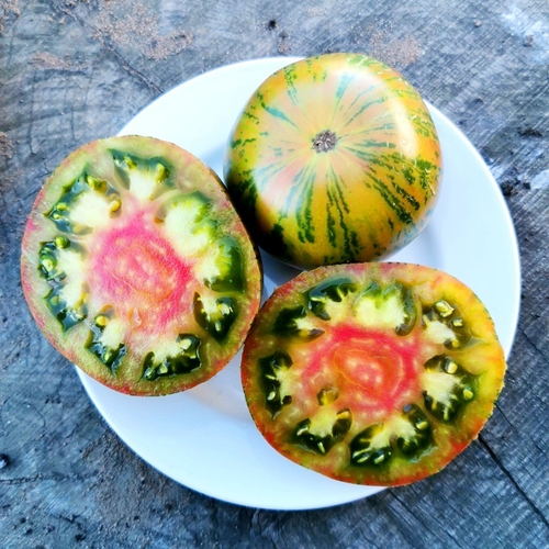 Помидоры Ананасная Зебра - Ananas Zebra Tomato