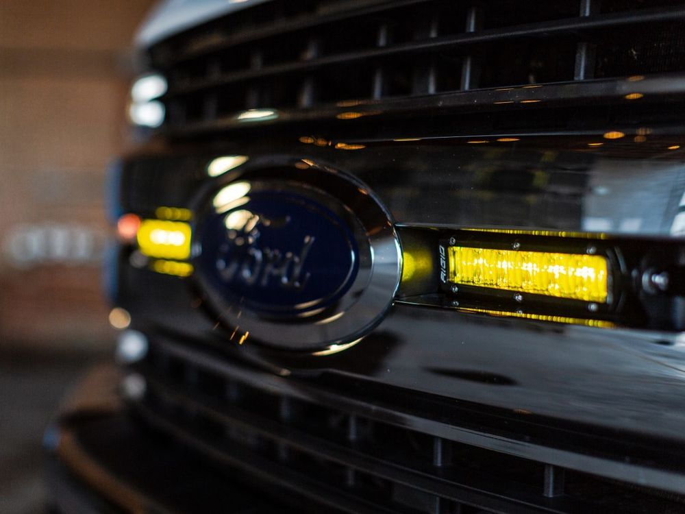 SAE-Серия SR6″ (6 диодов) Отборный жёлтый противотуманный свет (2 шт.)