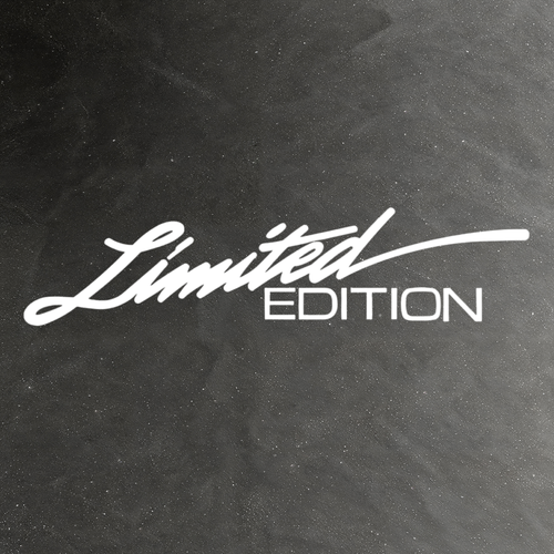 Виниловая наклейка на авто "Limited edition"