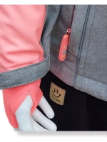 Ветровка-мембрана детская для девочки спорт