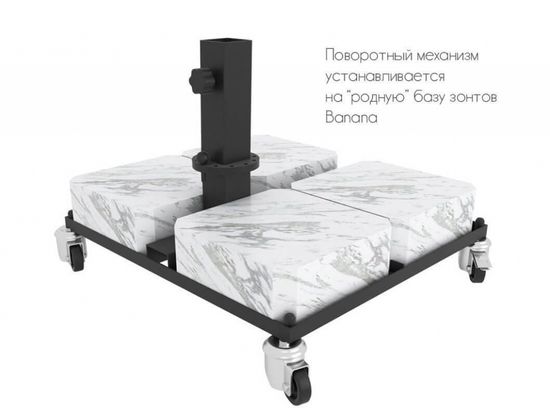 Механизм поворота зонта на 360 градусов для Banana Plus 3х3 м и 3х4 м Details