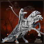 Ethereal Court Black Knights Reikenor the Grimhailer миниатюра для dnd, днд, pathfinder, фентези, Настольная игра, НРИ, Варгейм, РПГ