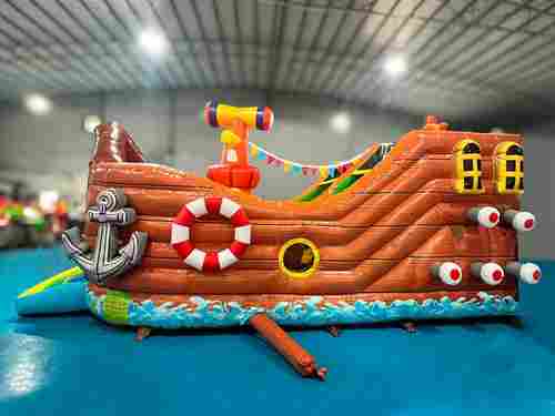 Коммерческий надувной батут «Веселый кораблик», 7*4*3,5 м.