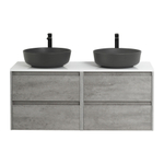 Мебель для ванной комнаты со столешницей BelBagno KRAFT-1400 Cemento Grigio