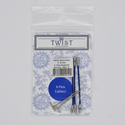 Леска TWIST x-flex Blue Cable 5 см. от ChiaoGoo