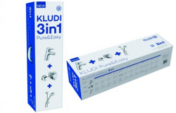 Комплект для ванны и душа Kludi Pure&Easy 3in1, хром (376850565)