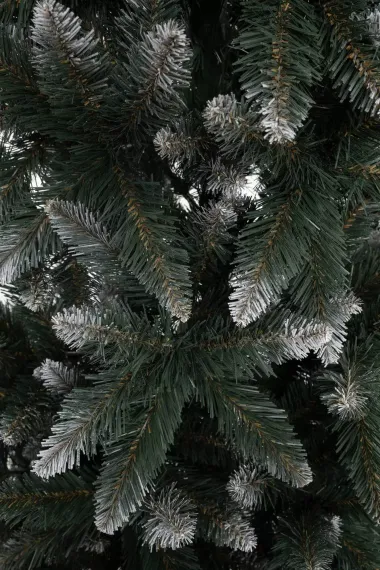 Искусственная елка Костромская иней 210 см., мягкая хвоя ПВХ, ЕлкиТорг (250210)