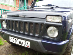 Решетка (маска) радиатора "Хаммер" Нива 4x4/Легенд