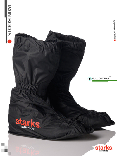Дождевые бахилы Rain Boots / подошва цельная STARKS
