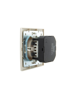 Розетка 1-м СП Mira 16А с заземл. + USB разъем крем. LEZARD 701-0303-181
