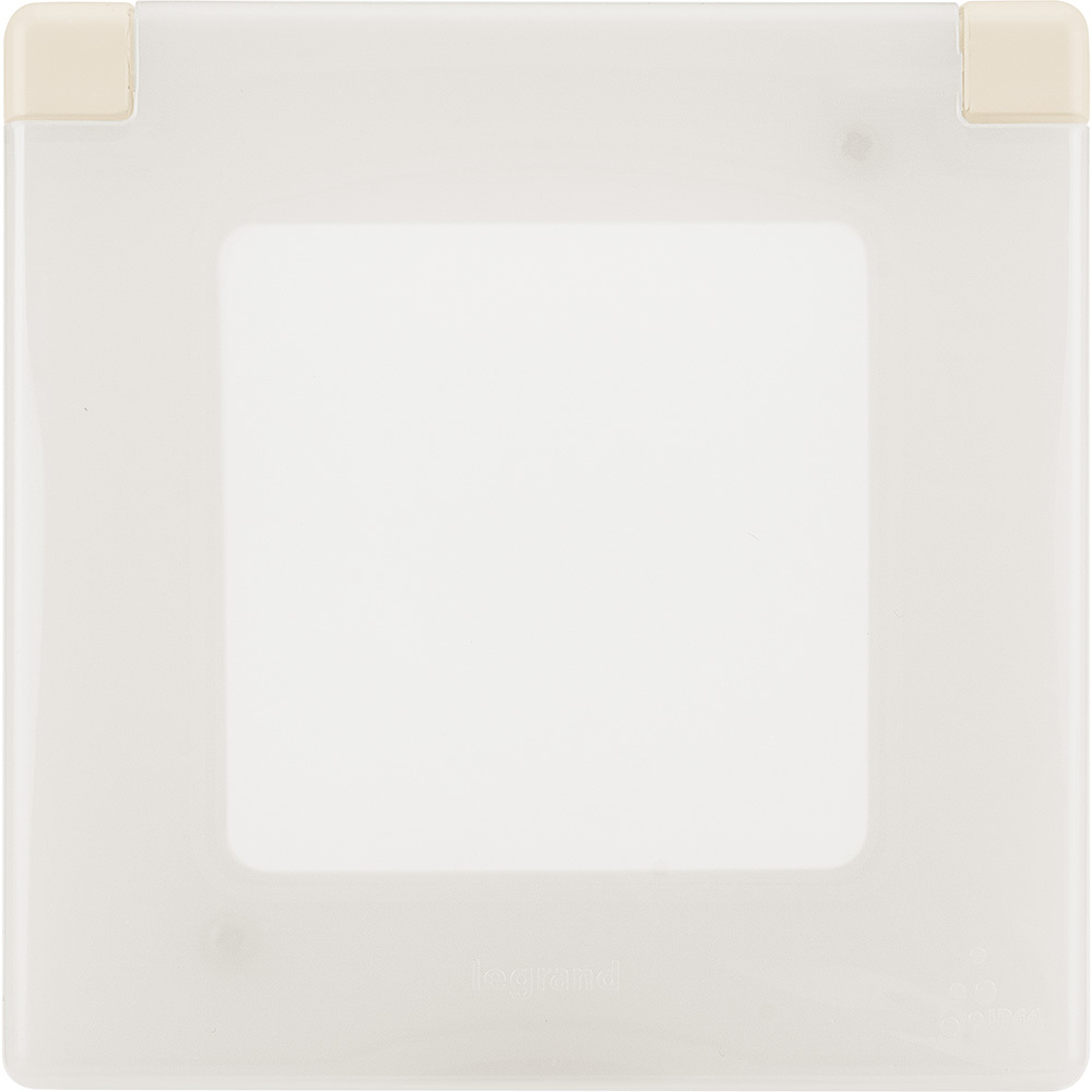 Рамка с защитной крышкой IP44 слоновая кость Inspiria Legrand