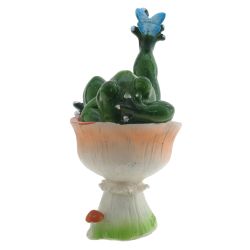 GAEM Фигурка декоративная "Лягушка", L9 W6 H11,5 см