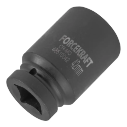 Головка ударная глубокая 1'', 42мм (6гр.) FORCEKRAFT FK-48510042