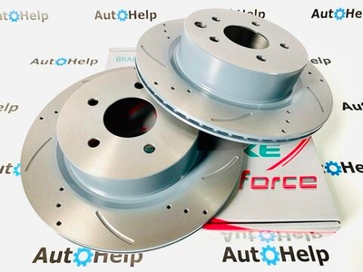 Диск тормозной перфорированный G-Brake GFR-20677L задний левый 308mm