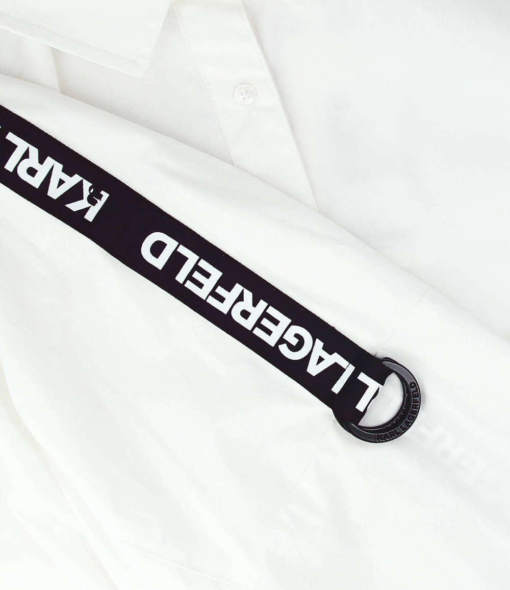 Платье Karl Lagerfeld Kids - белый(Z12239)