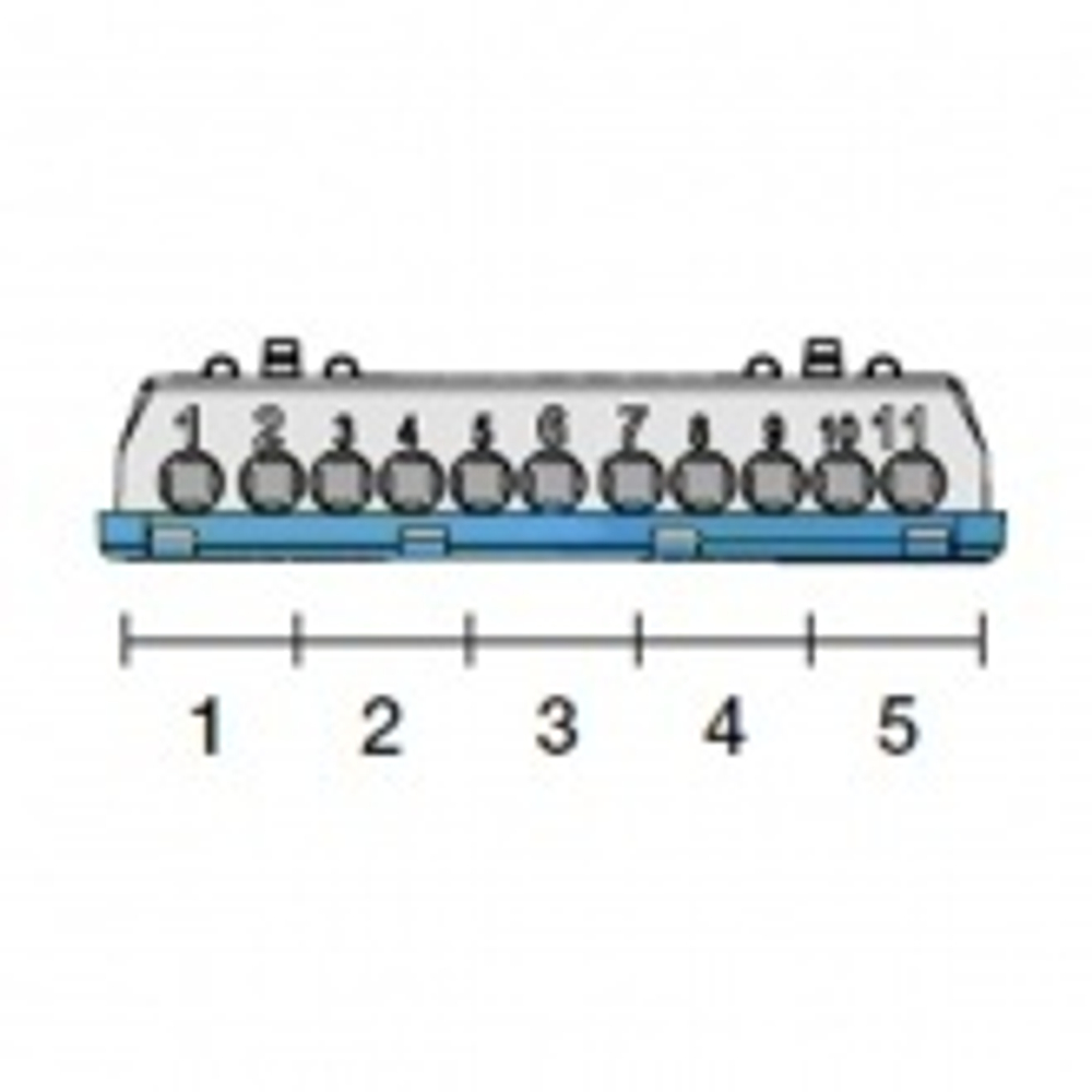 Клеммник винтовой ABB N5x16- 6х6 мм NK/S11 1SPE007715F0732