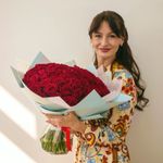 Розы красные 40 см (Premium) 71 шт