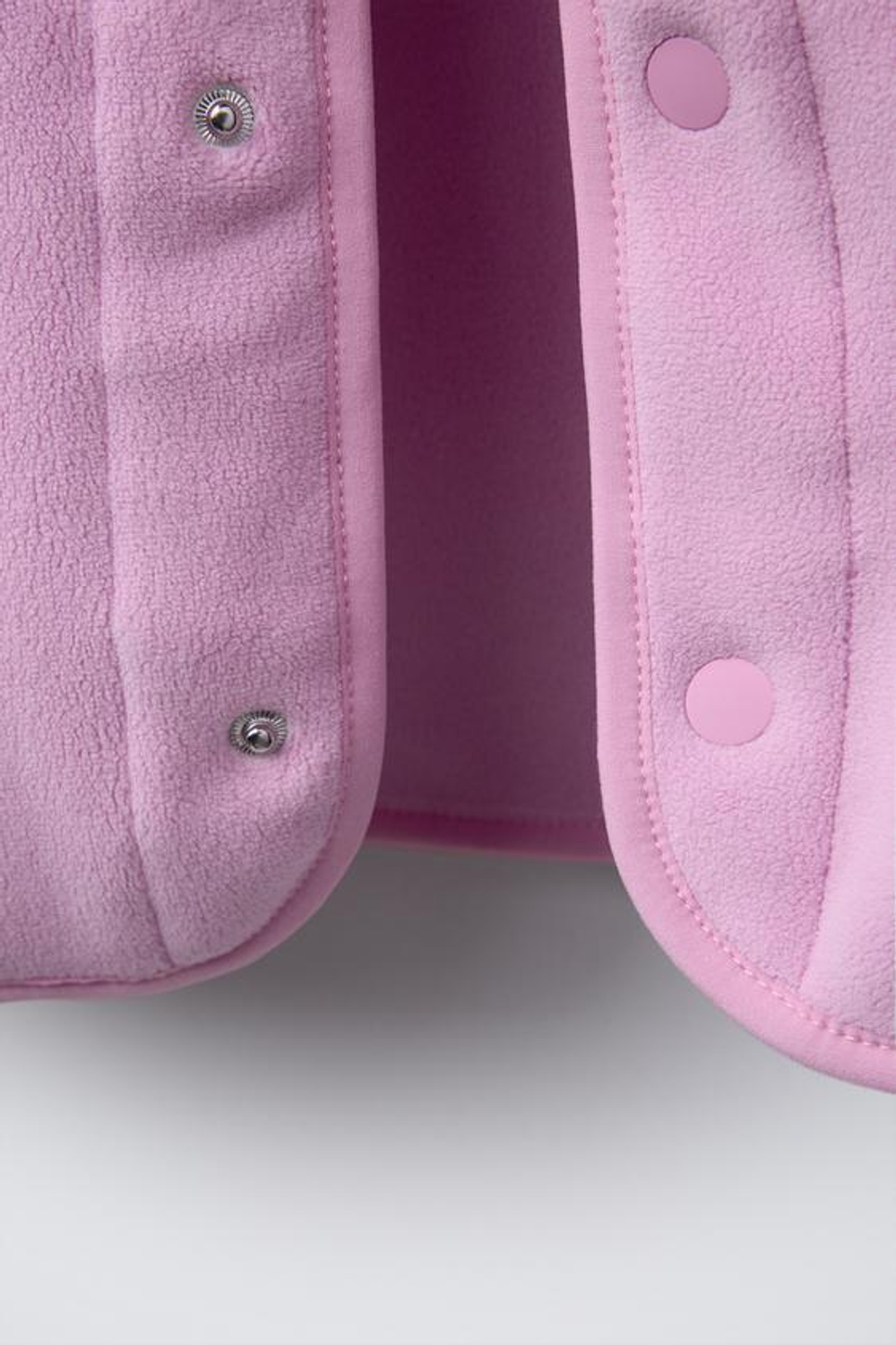 ZARA КУРТКА ИЗ ПОЛАРФЛИСА, РОЗОВЫЙ