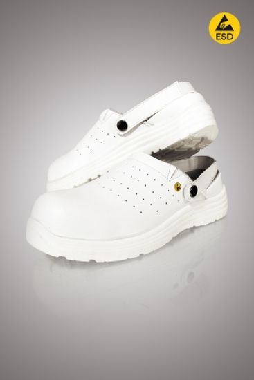 Туфли антистатические, ПУ (белый)