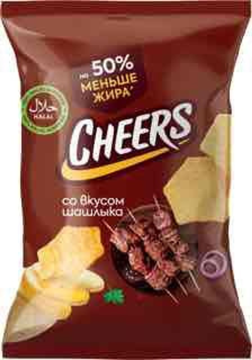 Чипсы Cheers Шашлык 220гр