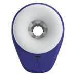 Синий автоматический вибромастурбатор Dj Lady (Цвет: синий)