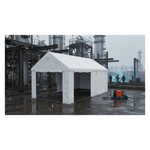 Палатка сварщика МногоТентов домик 3х6х2,4 м. (Ткань ПВХ Г-1).