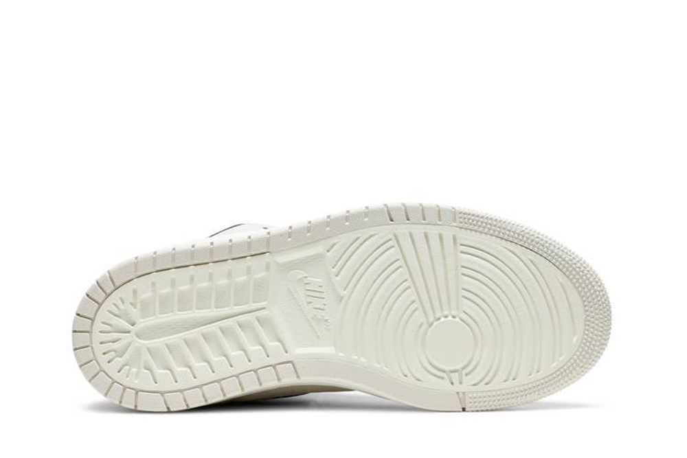 Кроссовки Jordan Air Jordan 1 High Zoom Air Cmft "Summit White" (Женская размерная сетка)