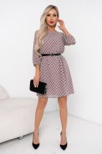 Платье Кэйти (пудровый)-46р-р Р11-1176/2 Nikol