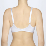 Бюстгальтер-балконет с мягкими кружевными чашками (Размер: 90D) (Цвет: бордовый)