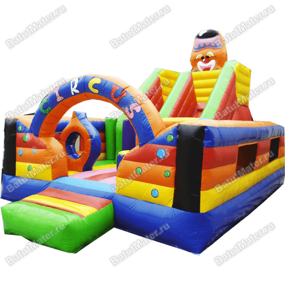 Коммерческий надувной батут "Цирковое наслаждение"