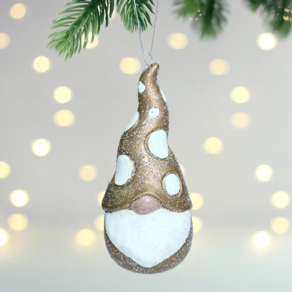 Елочная игрушка «Сказочный лесовичок» 5*5,5*12 см