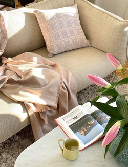 Плед 130х200 Elvang Skyfall бежевый