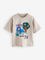 Футболка для мальчика Next E26-218, Светло-коричневый