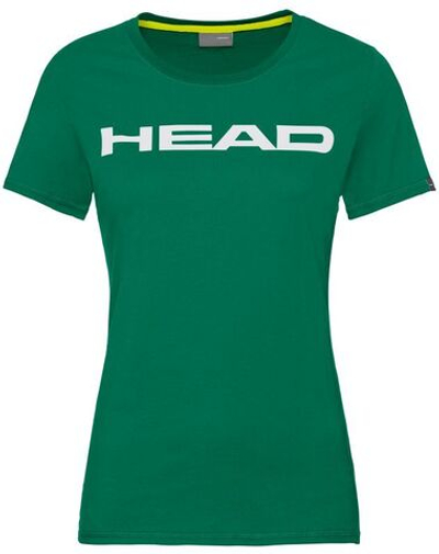 Женская теннисная футболка Head Club Lucy T-Shirt W - green/white