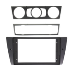Комплект рамки с разъёмами 9" BMW 3-серия E90 2006-2011 (кондиционер/климат) - Car-Smart 170CON/CL