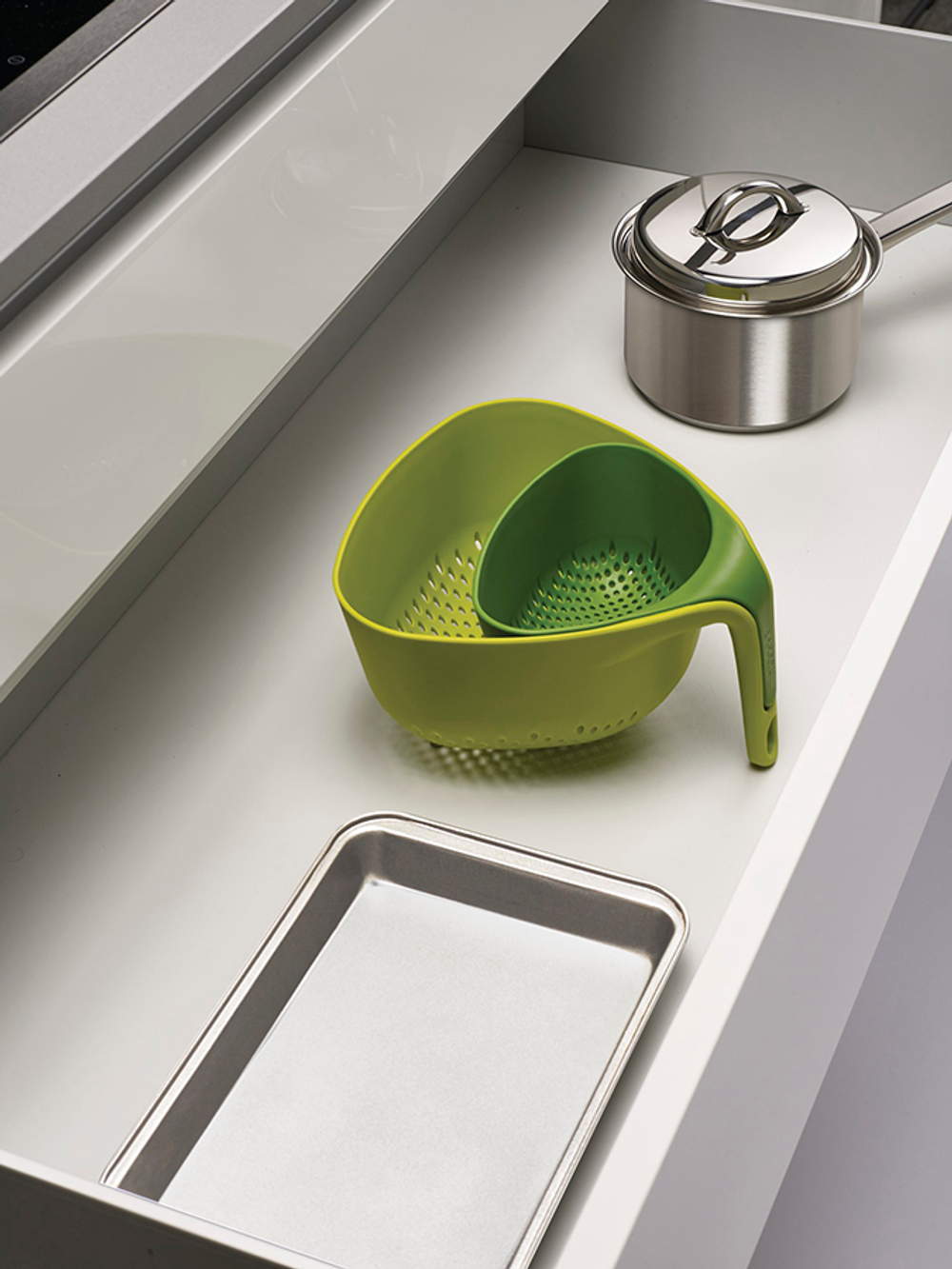 Дуршлаг nest серый