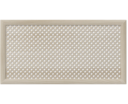 Экран для радиатора Готико, 120*60, Дуб Сонома