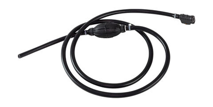 Комплект шланг топливный 8/13 мм с грушей и одним переходником (к мотору) Yamaha (Италия)