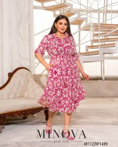 Платье 1499-малиновый Minova