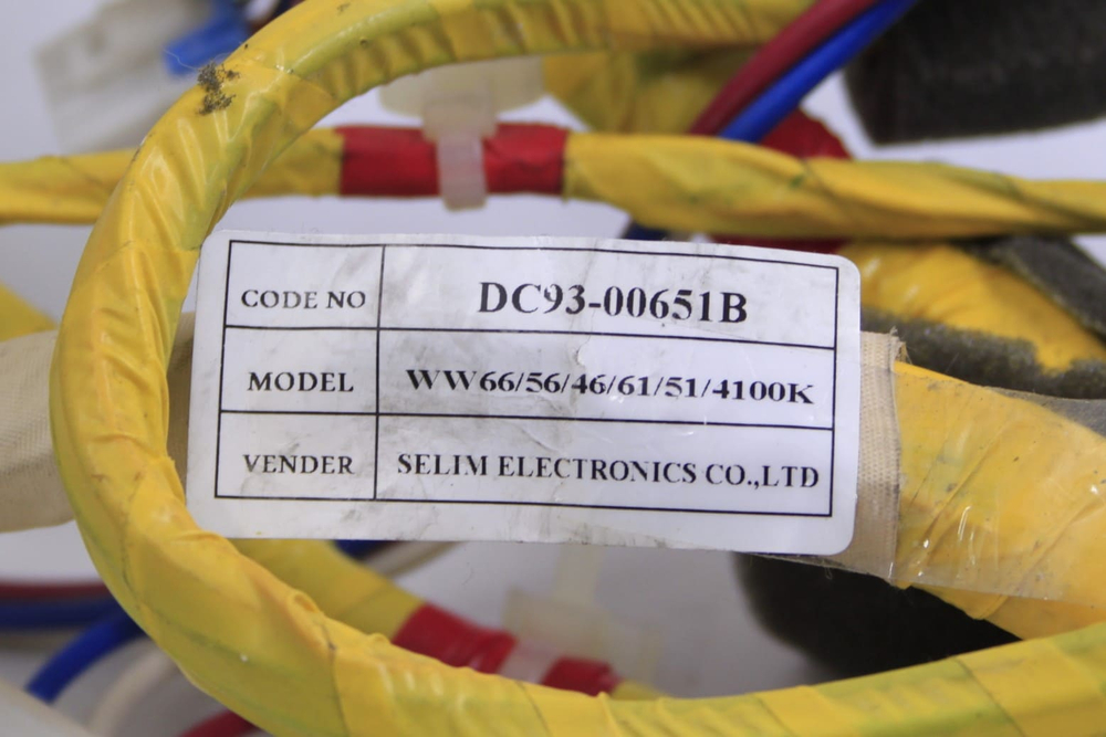 Проводка DC93-00651B стиральной машины Samsung WW65K42E09WDLP